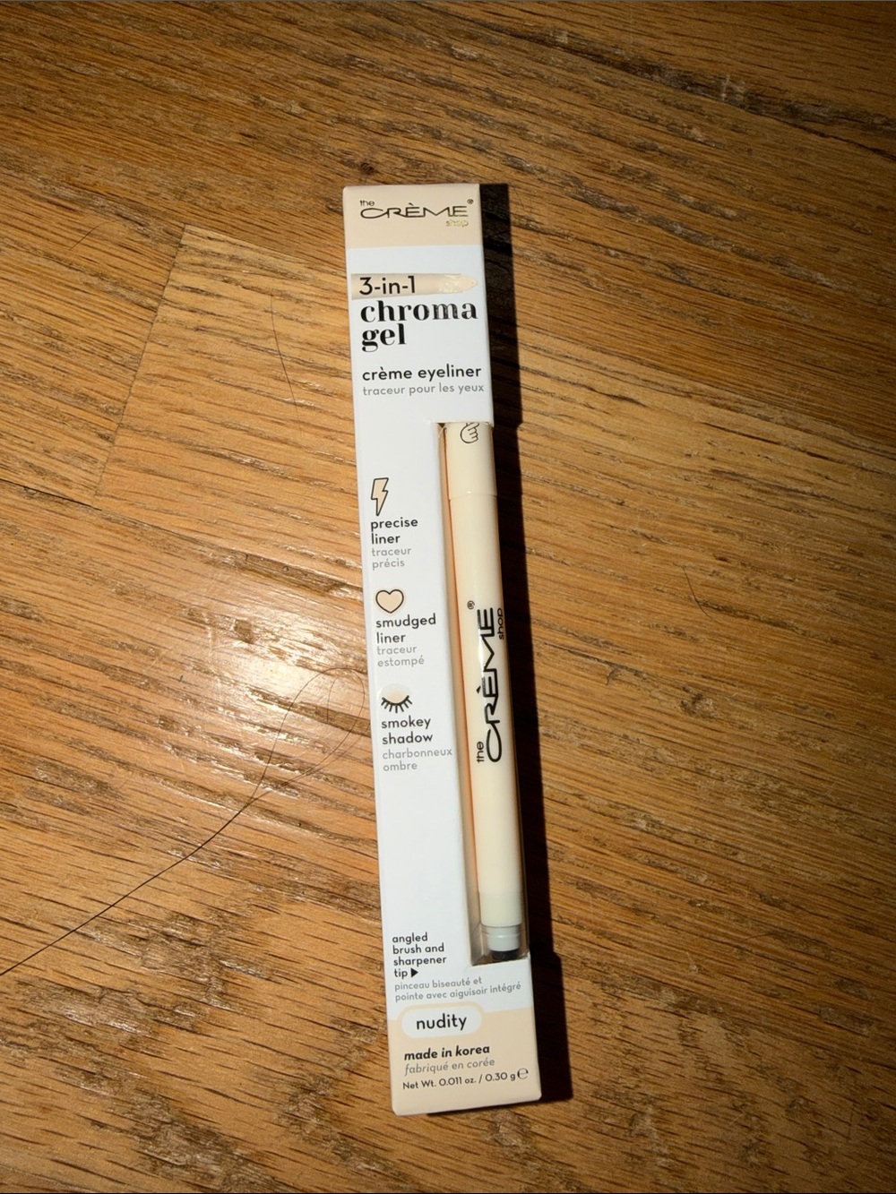 Crème 3-in-1 Chroma Gel Eyeliner — Nudity (Cream)